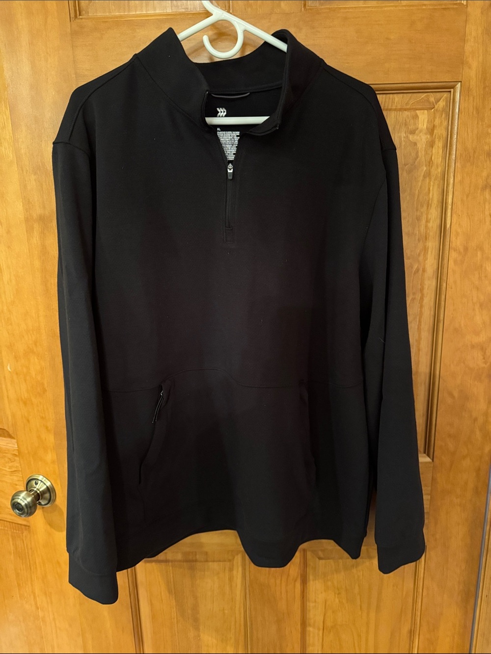all in motion Black Quarter-Zip Pullover Jacket